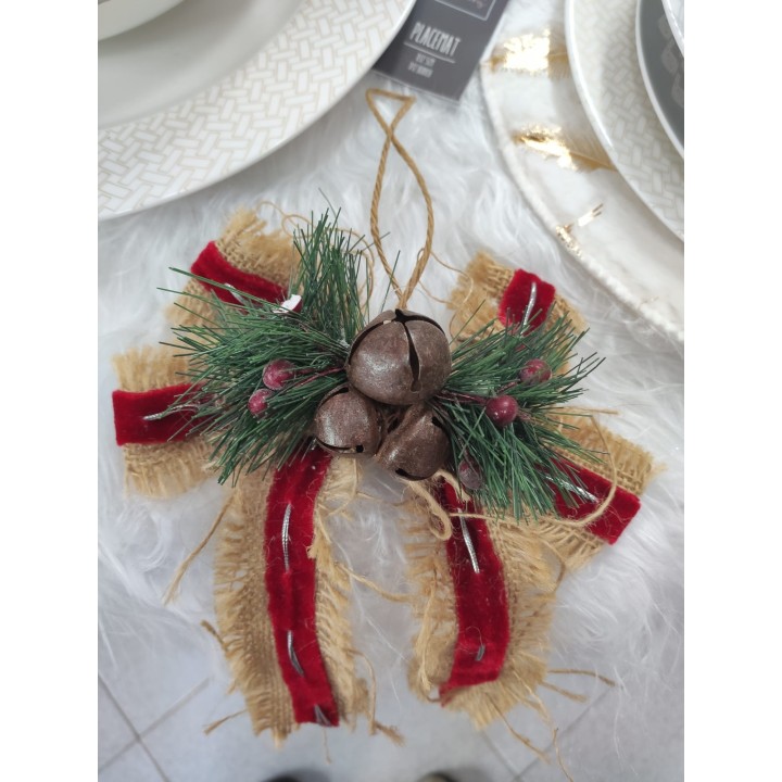 Fiocco di natale 17 x 25 x 5 cm | CarinCasa