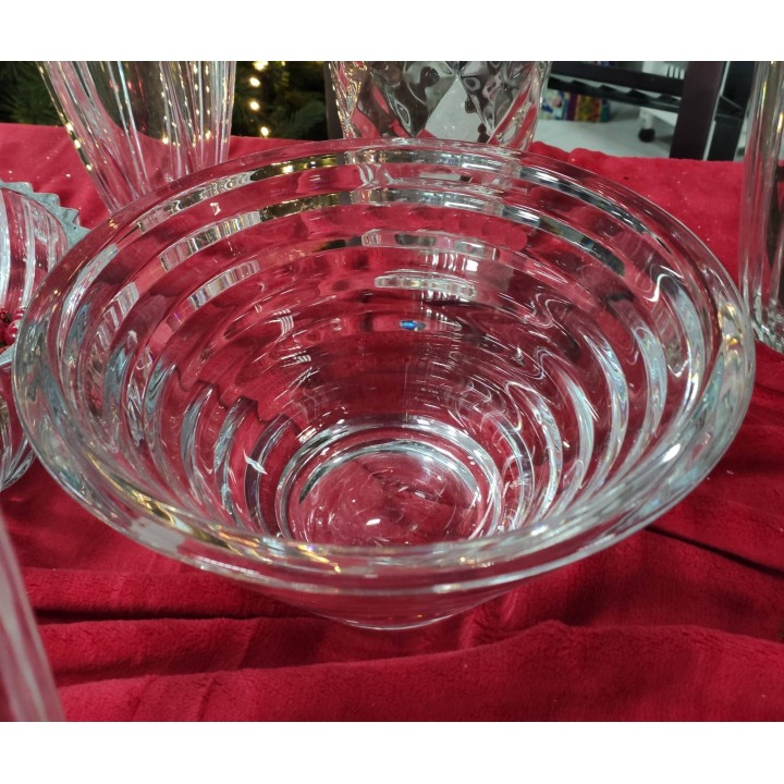 Coppa di cristallo falco 28 x 28 cm | CarinCasa