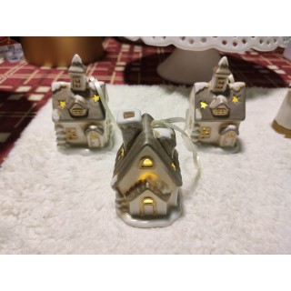 Casetta in porcellana a led 5 x 8 cm | CarinCasa