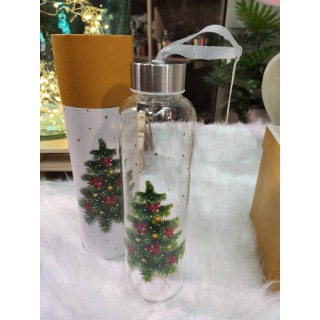 Borraccia/albero natale 23.4 cm. Vetro g.box navel |…