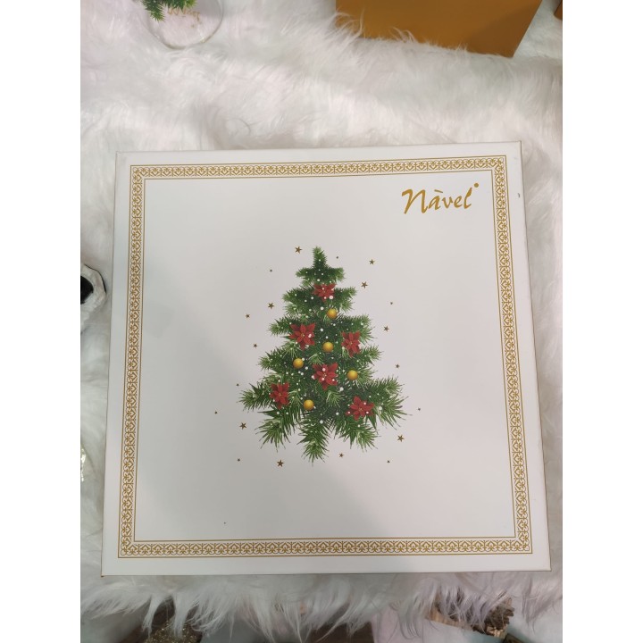 Piatto/albero natale 27 cm. Porcellana g.box navel |…