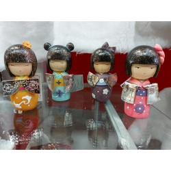 Giapponesina in resina 4 modelli assortiti 14,5 cm