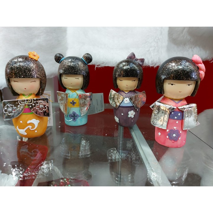 Giapponesina in resina 4 modelli assortiti 14,5 cm |…