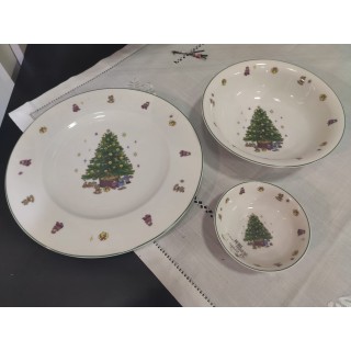 Servizio macedonia 14 pezzi natale 13 - 23 - 32 cm |…