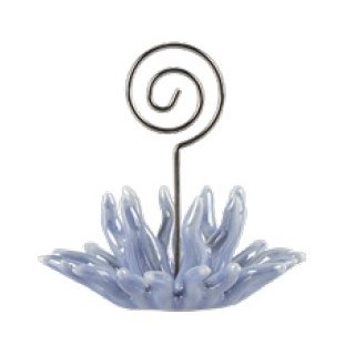 Clip holder corallo blue in porcellana 6,5 x 7 cm |…