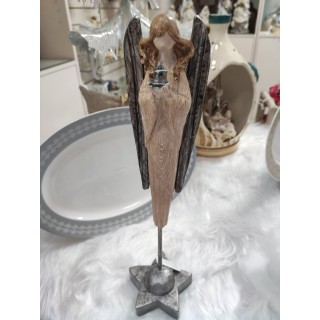 Angelo stelo con candela 10 x 42 cm | CarinCasa