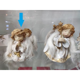 Angioletto inginocchiato in preghiera 10 x 13 cm | CarinCasa