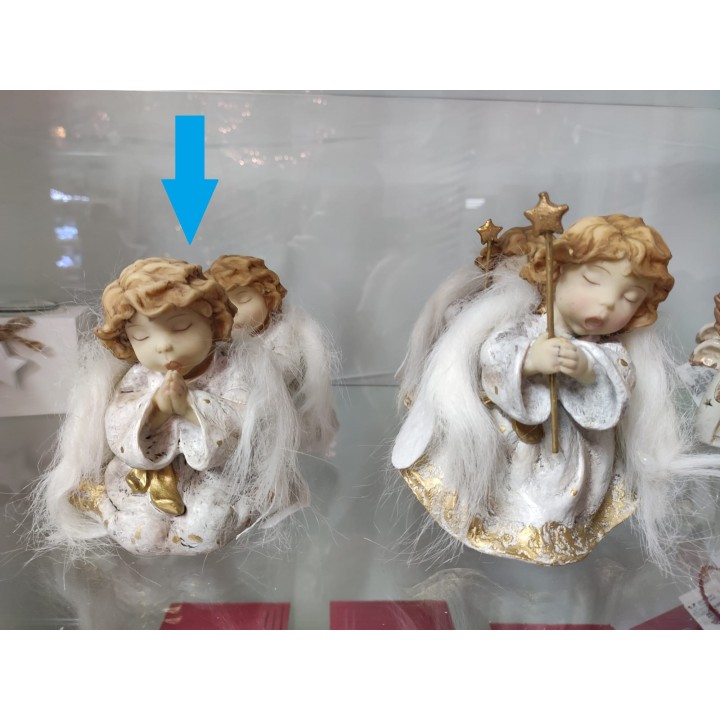 Angioletto inginocchiato in preghiera 10 x 13 cm | CarinCasa