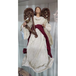 Angelo con arpa 15 x 30 cm | CarinCasa