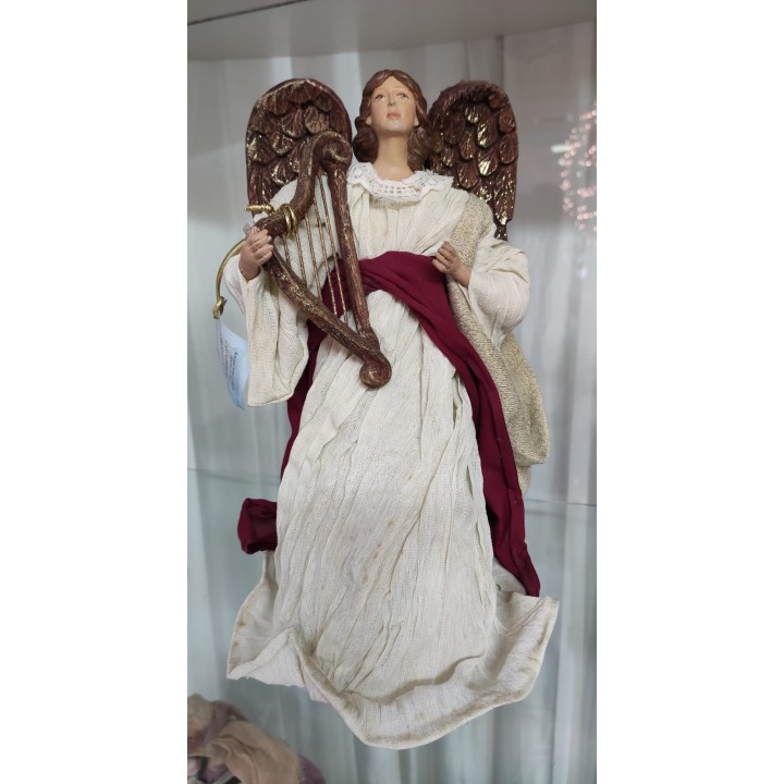 Angelo con arpa 15 x 30 cm | CarinCasa