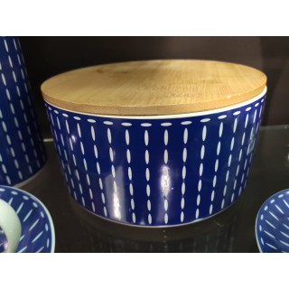 Havana blue biscottiera 19 x 9 cm | CarinCasa