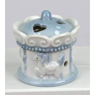 Giostrina con led 5,5x5,5x6,5 col.azzurro | CarinCasa