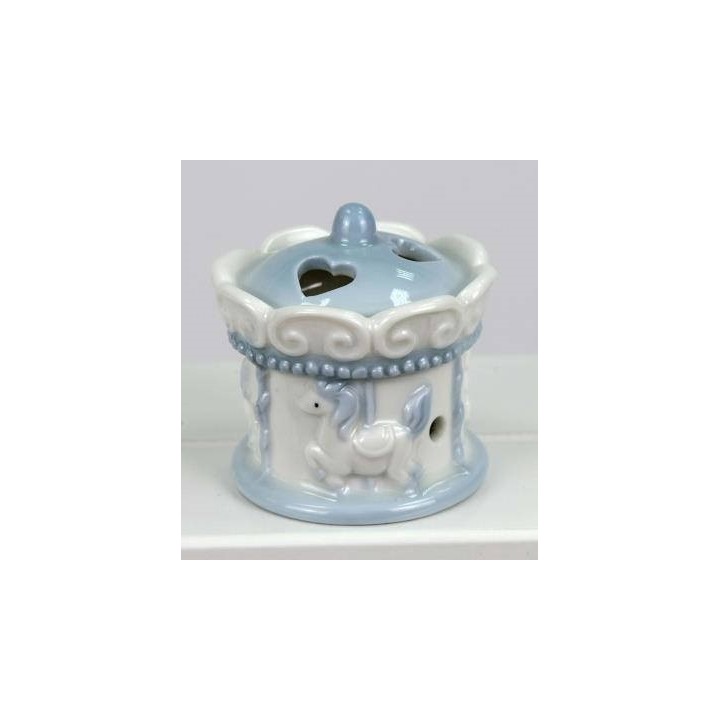 Giostrina con led 5,5x5,5x6,5 col.azzurro | CarinCasa