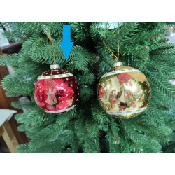 Sfera rossa holly hobbie 80 mm