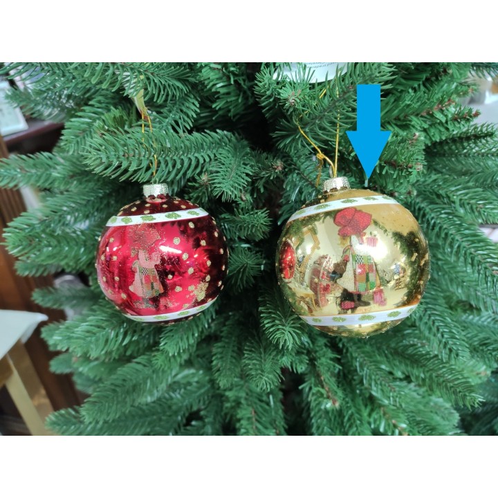 Sfera oro holly hobbie 8 cm | CarinCasa