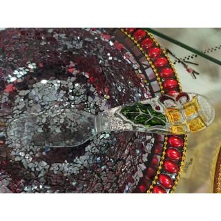 Paletta natale trasparente 25,5 x 5 cm | CarinCasa