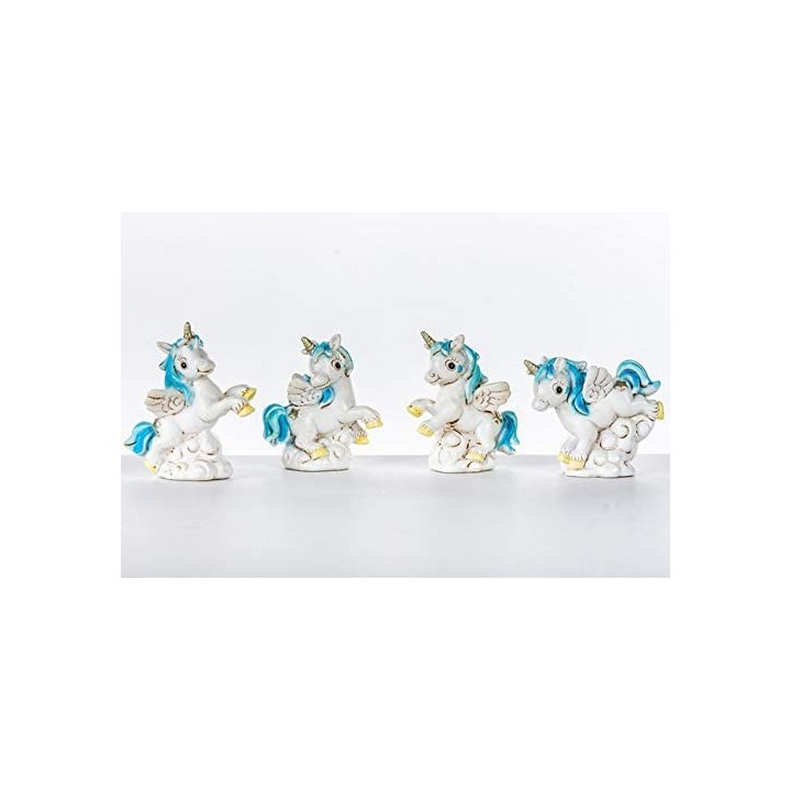 Unicorno mini cielo 4 modelli 5 x 5 x 6 cm | CarinCasa