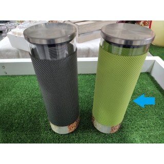 Barattolo ermetico verde lt.1,7 / 10 x 30 cm | CarinCasa