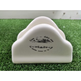 Porta tovaglioli dolce casa 12 x 6 x 8 cm | CarinCasa