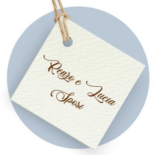 Tag nozze carta modigliani | CarinCasa