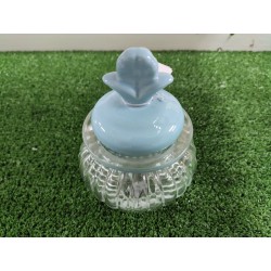 Porta spezie tondo trasparente 10 x 12 cm