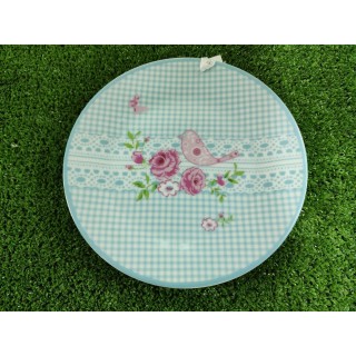 Set 6 piatti dolce wendy azzurro 19,5 x 19,5 cm | CarinCasa