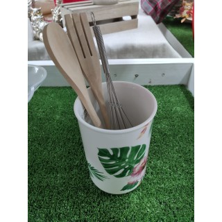 Set utensili + barattolo bistro karkadè 11 x 16 cm |…