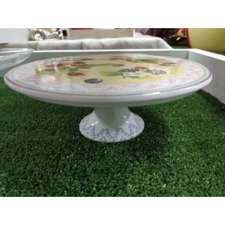 Alzata linea Royal filo oro 23 x 9 cm | CarinCasa