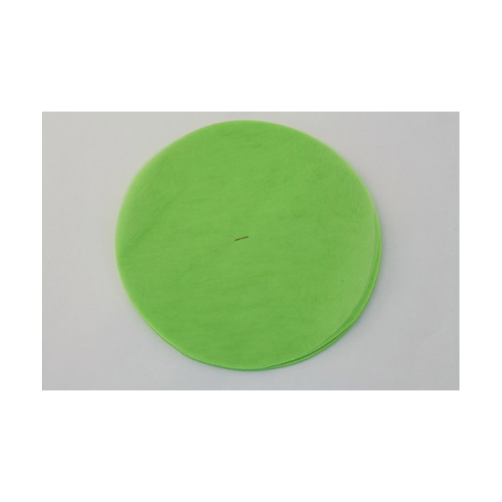 Velo di fata tondo cm.23 verde mela | CarinCasa