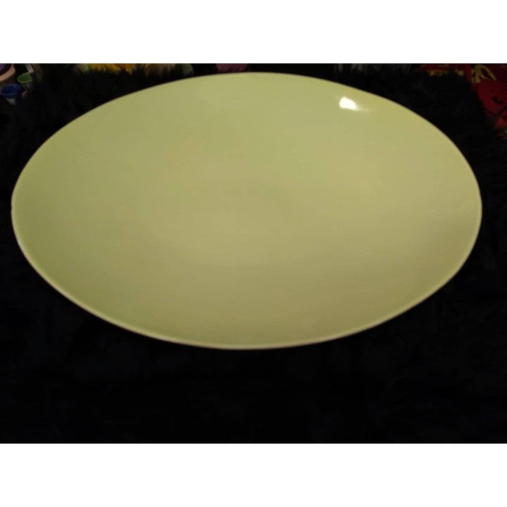 Piatto ovale colored verde Fade 40 cm | CarinCasa