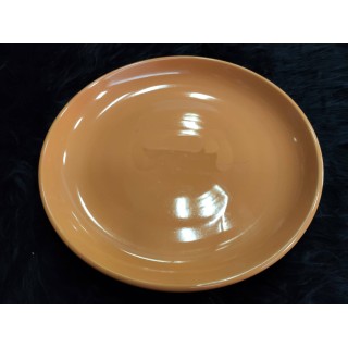 Piatto frutta taormina orange 21 cm | CarinCasa