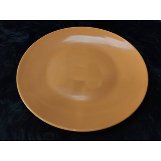 Piatto piano taormina orange 27 cm | CarinCasa