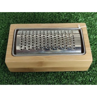 Grattuggia bamboo rettangolare 14 x 8,5 x 4 cm | CarinCasa