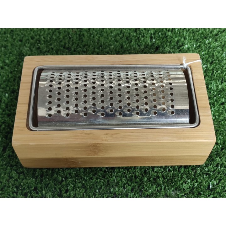 Grattuggia bamboo rettangolare 14 x 8,5 x 4 cm | CarinCasa