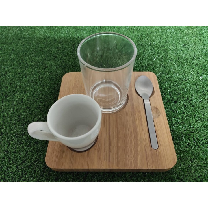 Set caffe alessia 15 x 15 cm | CarinCasa