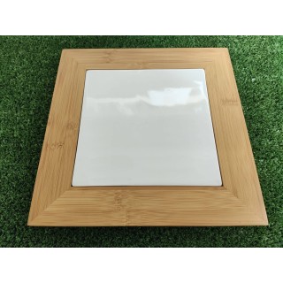 Sottopentola porcellana contorno bambù 24 x 24 cm |…