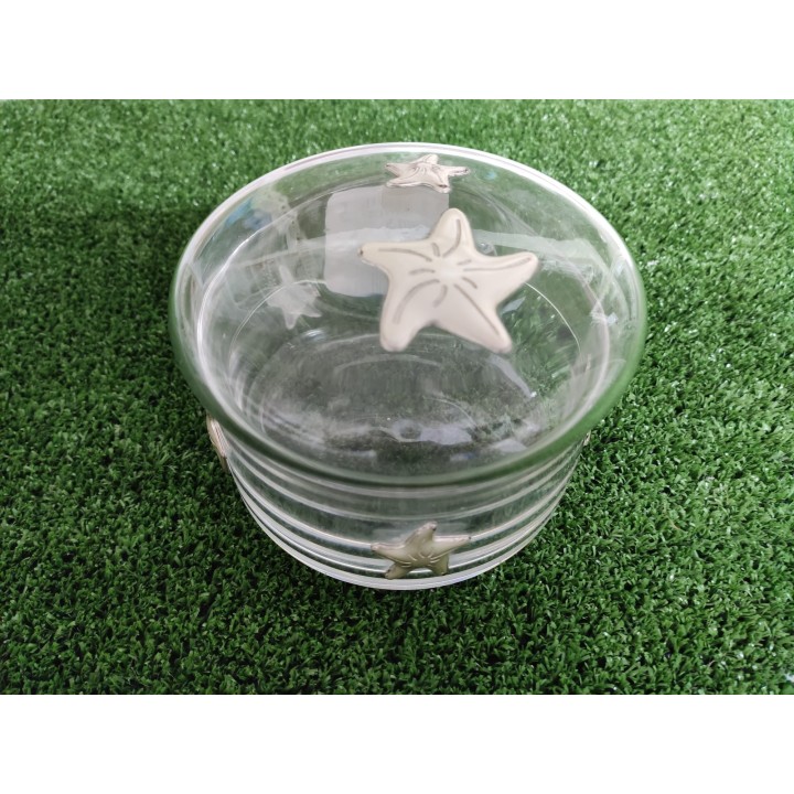 Scatola con stelle marine 12 x 9 cm | CarinCasa