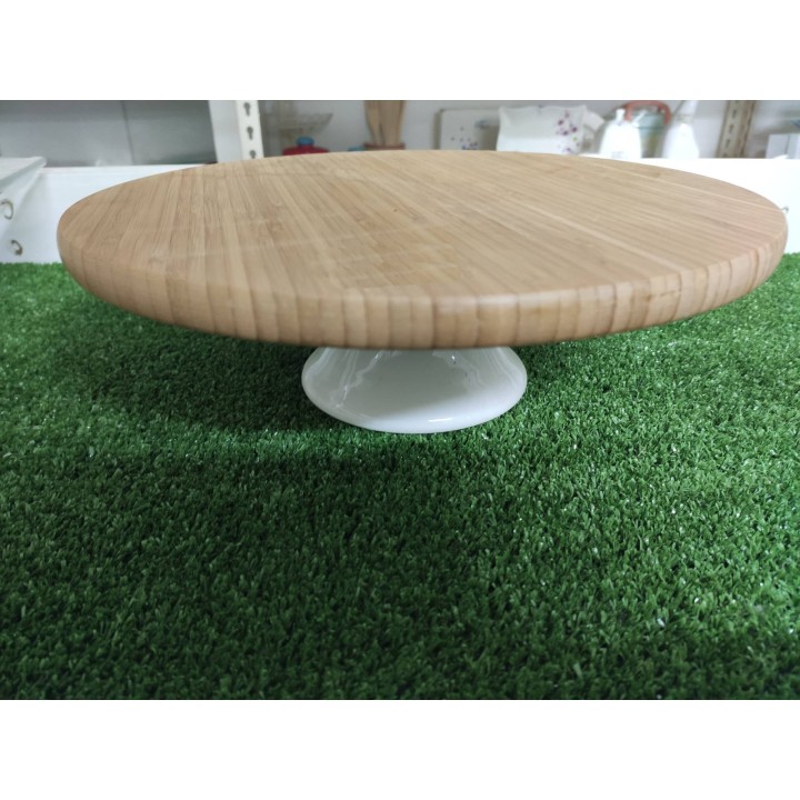 Alzatina in bamboo e ceramica | CarinCasa