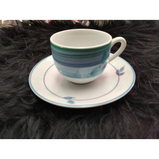 Patti blue confezione da 6 tazze caffè con piattino 100 cc…