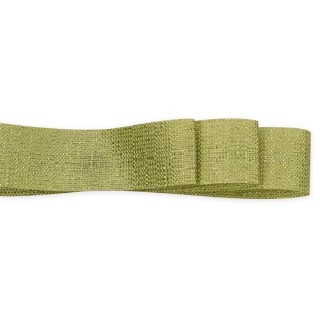 Nastro cotone perla mm25x25mt verde | CarinCasa