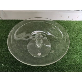 Empire alzata torta vetro 28 x 26 cm | CarinCasa