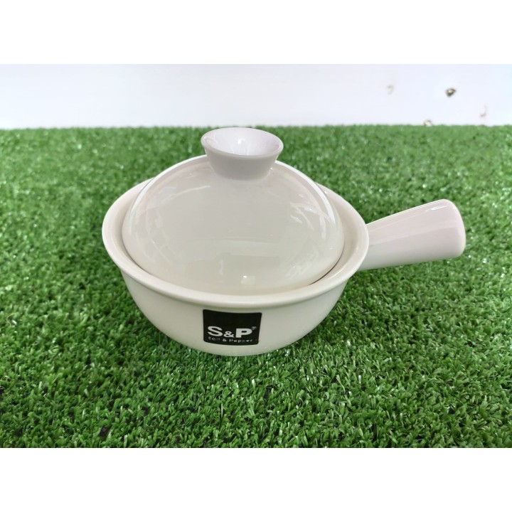 Tegamino con coperchio e manico bam 14 x 8 cm | CarinCasa