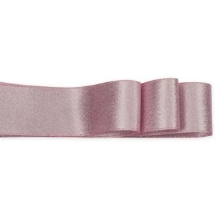 Nastro satin perla mm25x15mt malva | CarinCasa