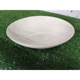 Piatto fondo ovale colored crema 24 x 20 x 5,5 cm |…