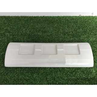 Vassoio bianco porcellana 12 x 30 cm con incavi bicchiere 5…