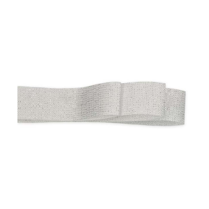 Nastro cotone perla mm25x25mt bianco | CarinCasa
