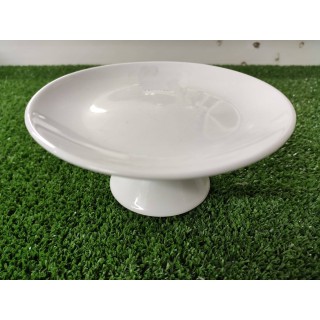 Alzatina bianca 15 x 7 cm | CarinCasa