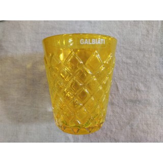 Bicchiere Caro gotto giallo 8 x 10 cm | CarinCasa