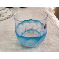 Bicchiere Flo' nuvola blu 230 ml 8 x 7,5 cm