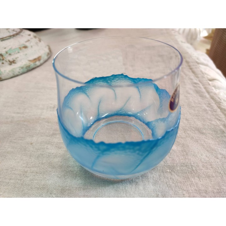 Bicchiere Flo' nuvola blu 230 ml 8 x 7,5 cm | CarinCasa